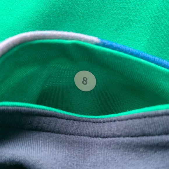 Lululemon Wunder Under Crop III Inkwell / Jungle Size 8 - Picture 7 of 8